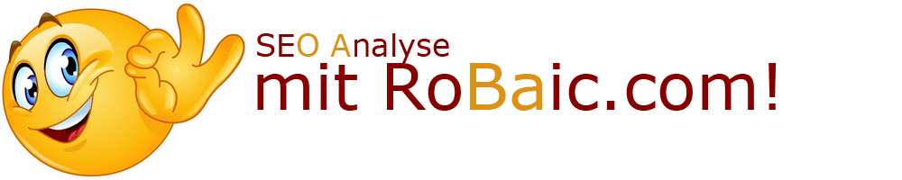 SEO Analysen mit RoBaic Roger Balmer Internet Consulting